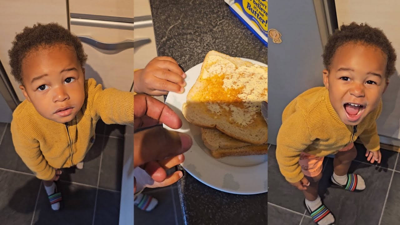 Toasty Debate: Dad's Treat or Son's Share?🍞