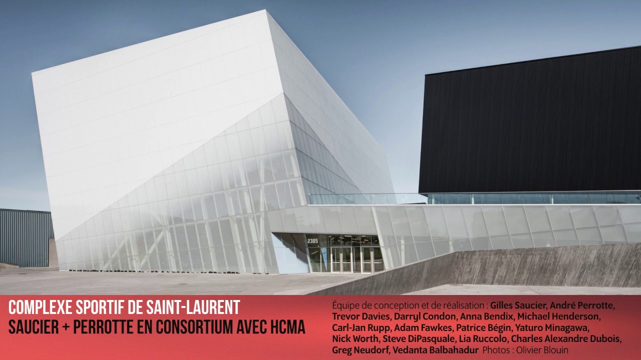 Centre sportif St-Laurent - Prix d'excellence en architecture 2020 - Cat. Bâtiments institutionnels
