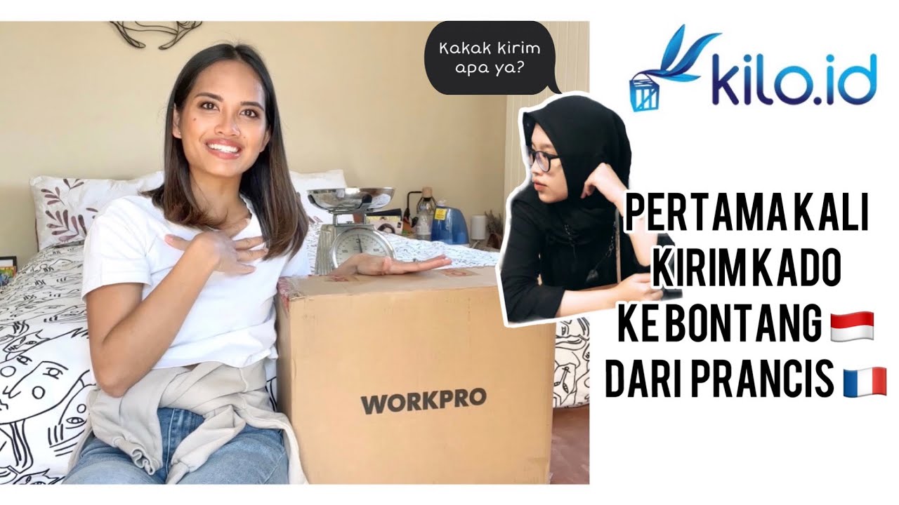 Pertama Kalinya Kirim Barang dari Prancis ke Bontang Buat Mamak dan Adekku dengan Kilo.id ❤️