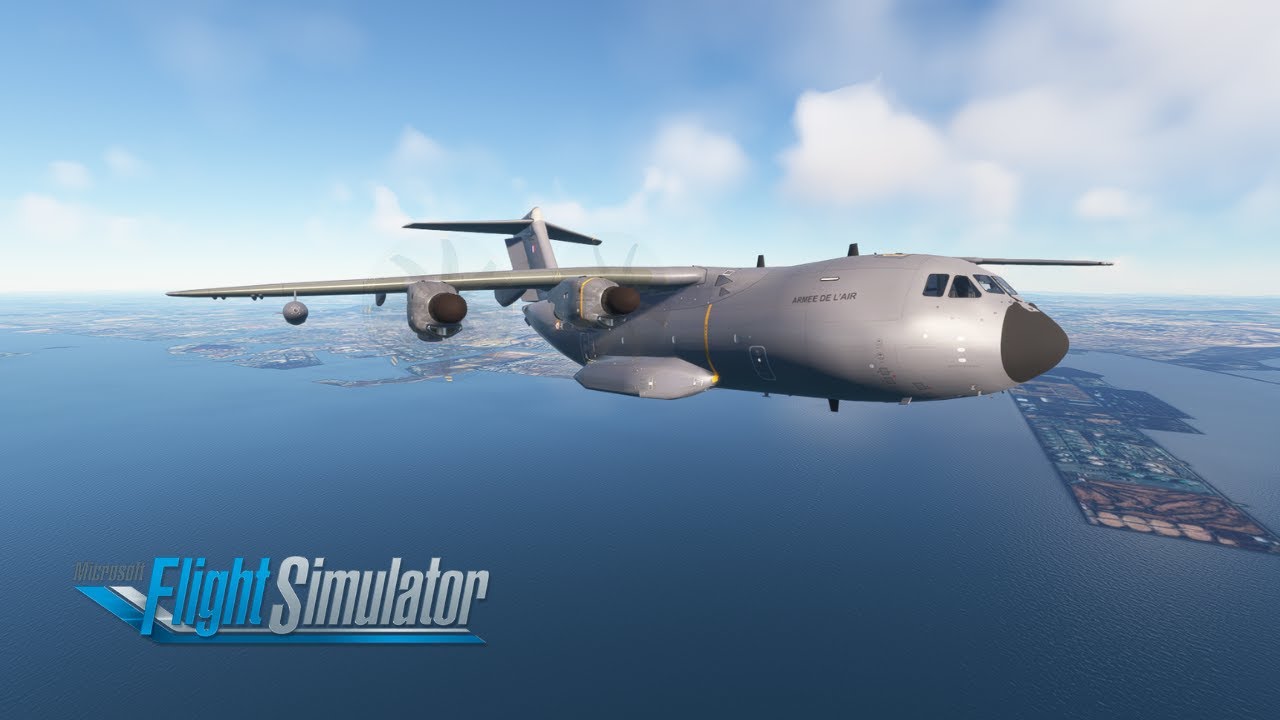 Microsoft Flight Simulator Airbus A400M from Incheon to Songshan