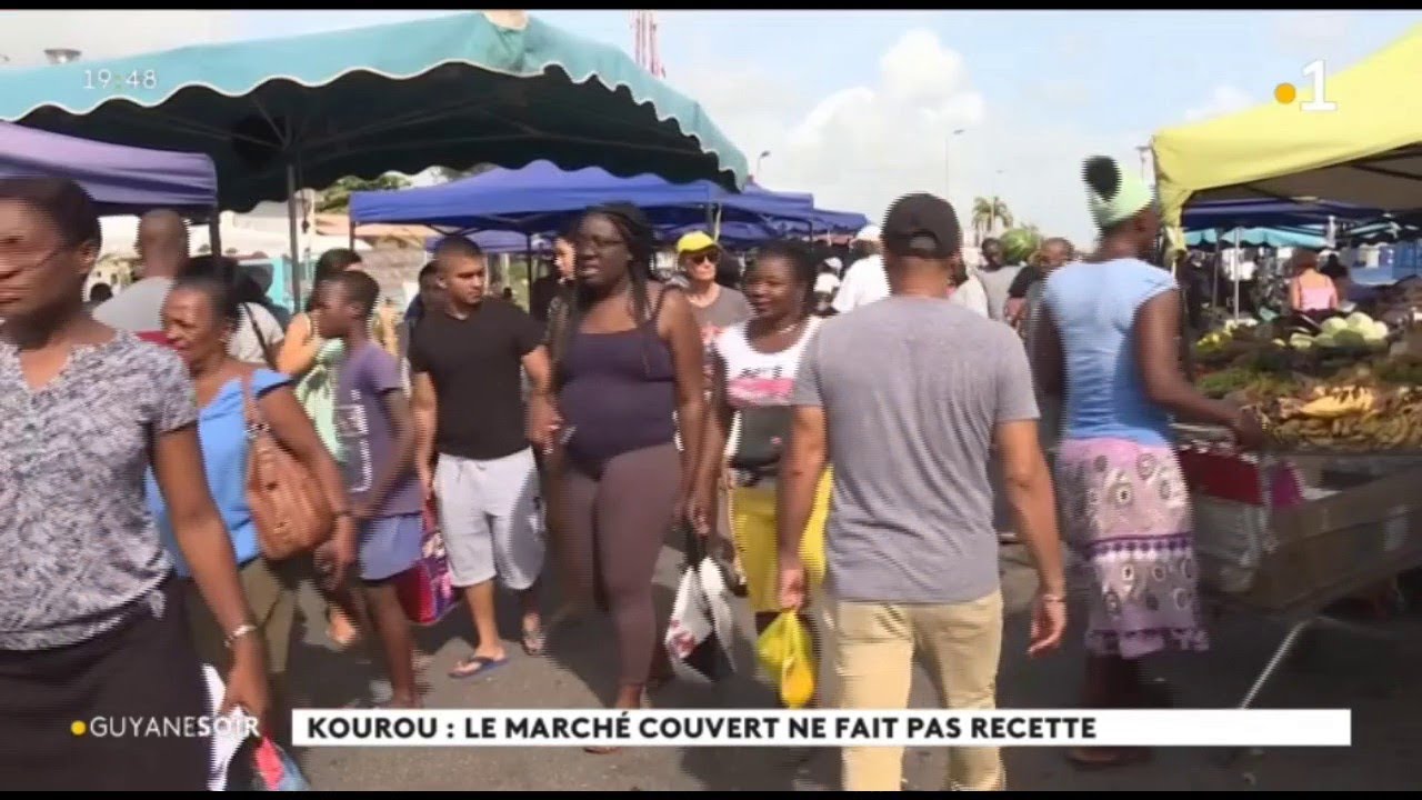 Kourou : le retour du marché couvert
