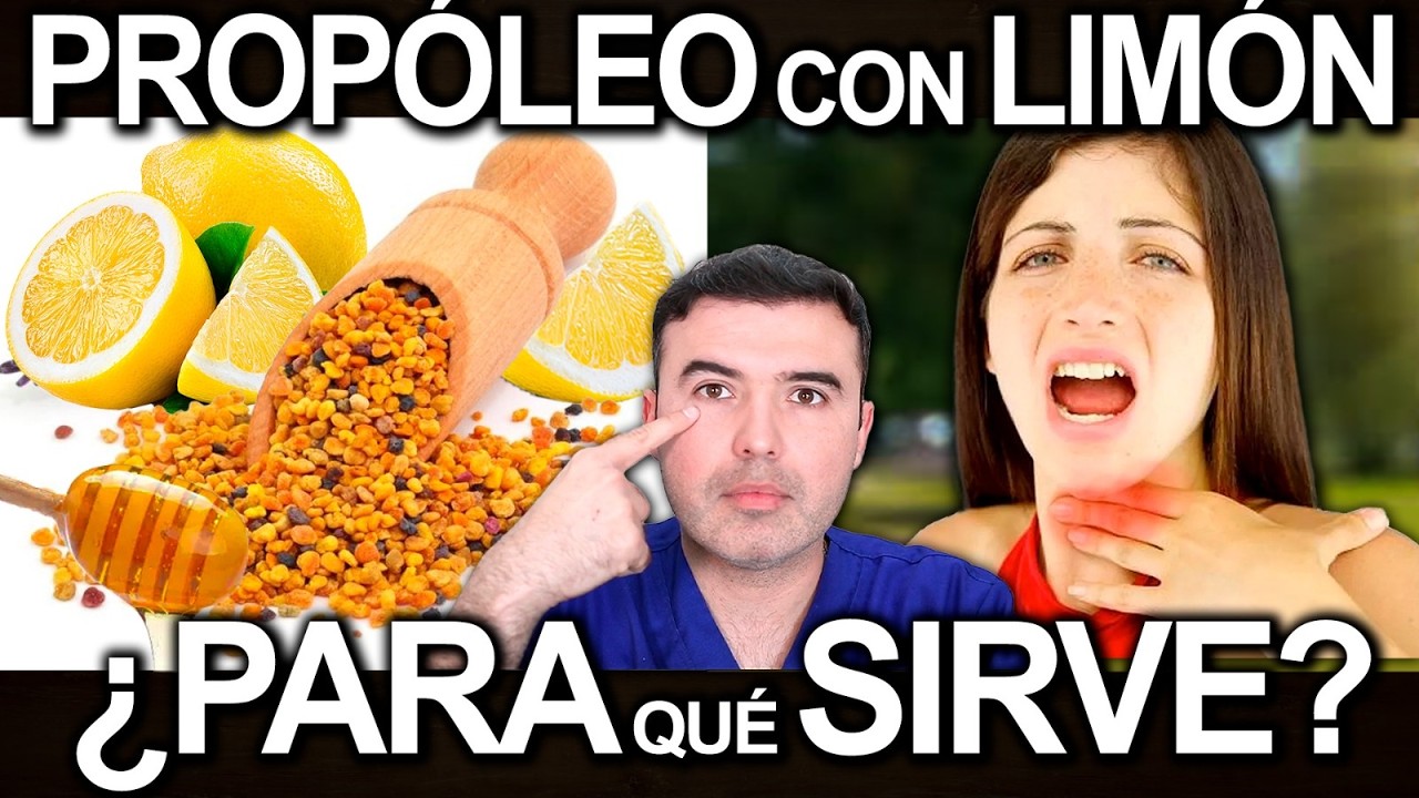PROPOLEO CON LIMON SALVAVIDAS - Beneficios, Para Que Sirve Y Contraindicaciones para tu salud
