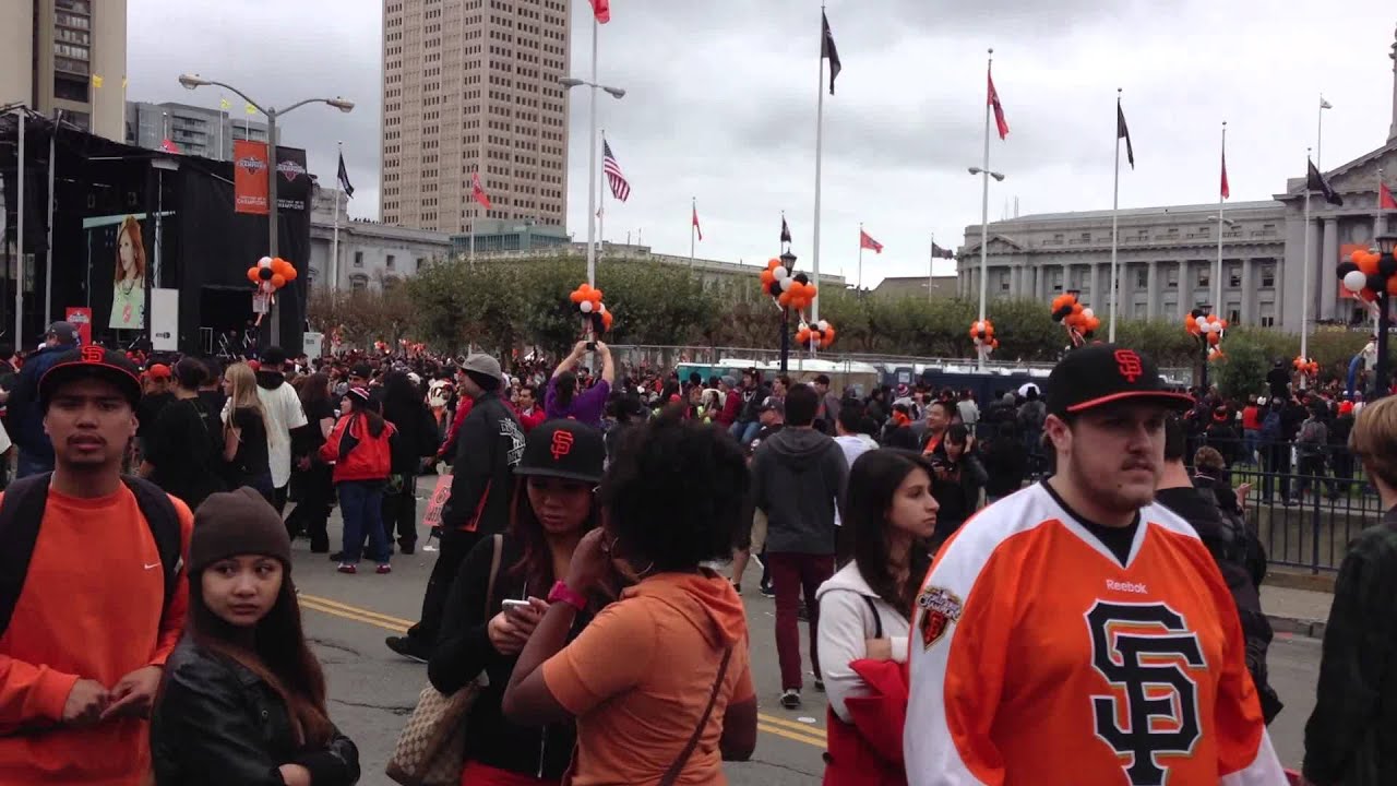 gangnam style @ 2012.10.31 San Francisco Giants Victory Parade