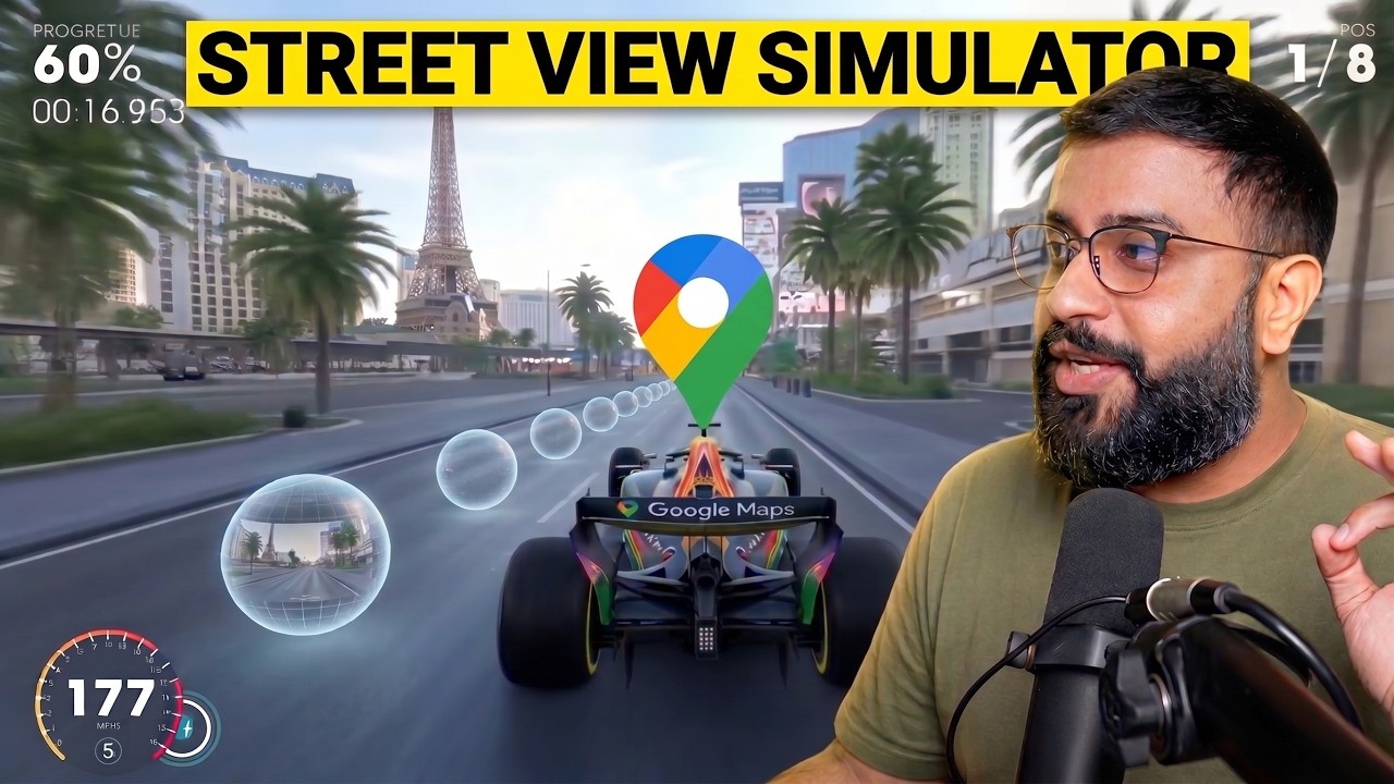 Google превратила Street View в видеоигру