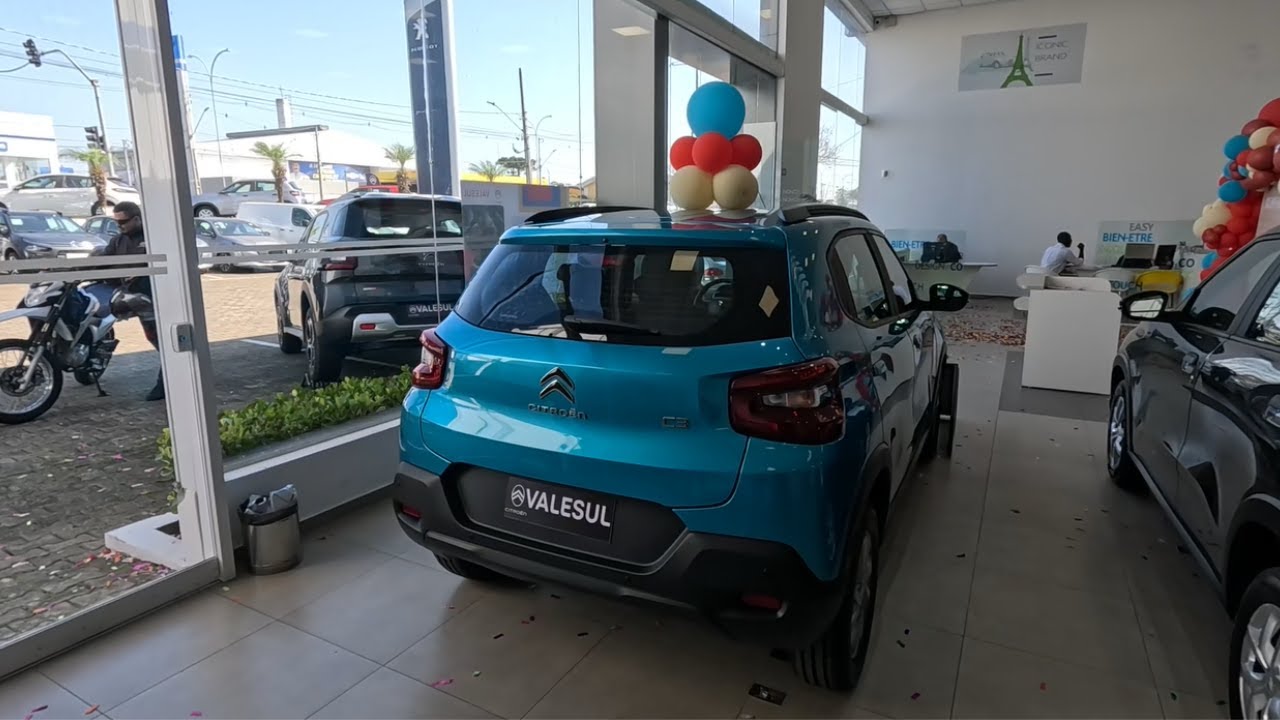 CITROEN C3 FEEL 2025 | AGORA COM CHAVE CANIVETE, Mas ainda falta equiamentos de serie