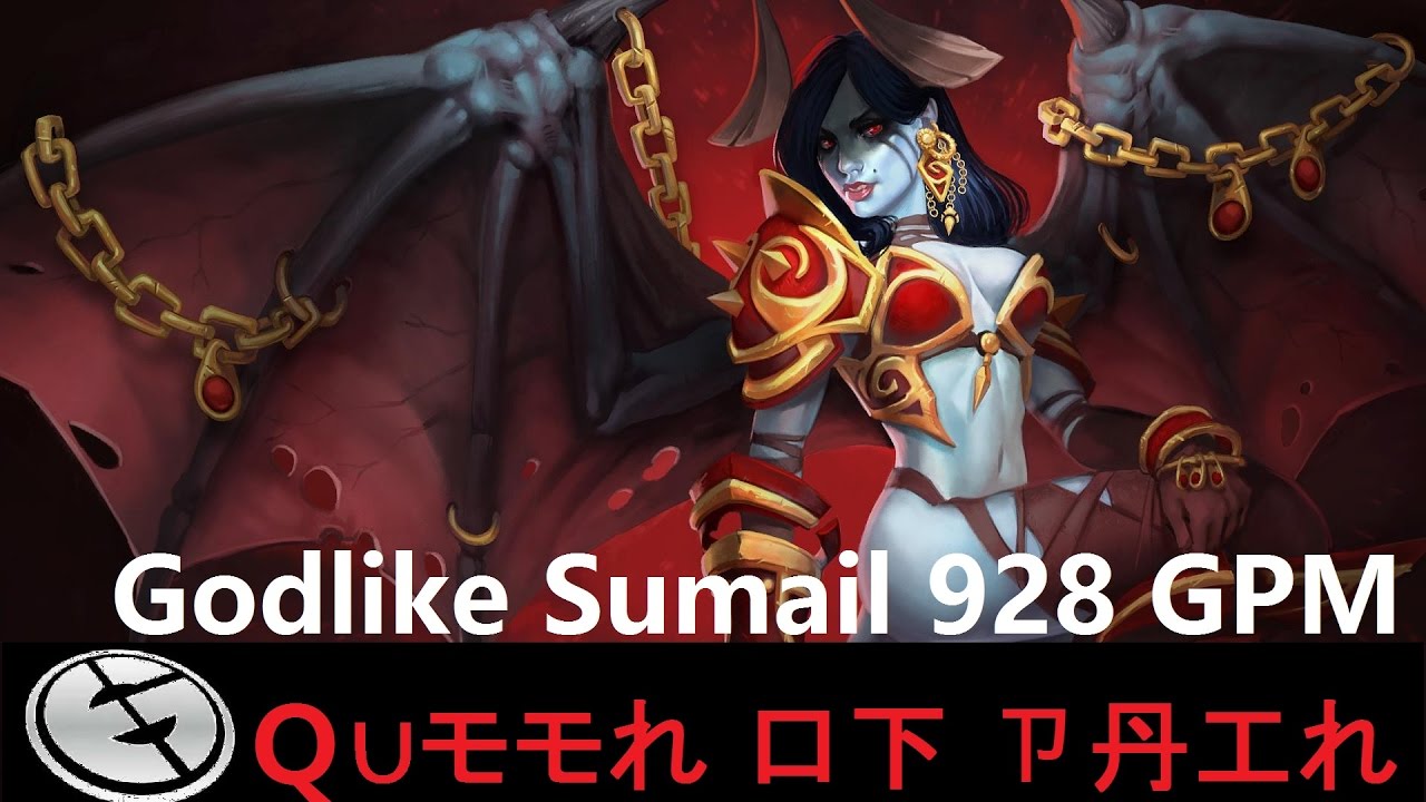Sumail Queen of Pain Patch 7.05  With 21 Kills 928 GPM Highlights