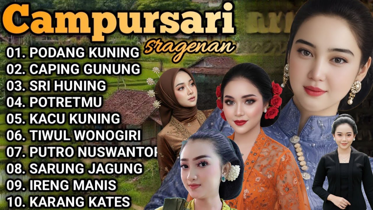 Koleksi tembang CAMPURSARI KOPLO SRAGENAN - Album pilihan audio bass glegerr full 3 jam