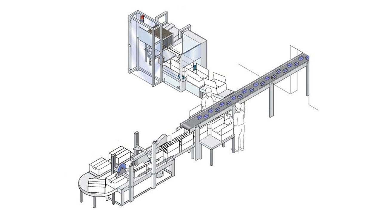 Endoline Fully Intergrated Packing Line