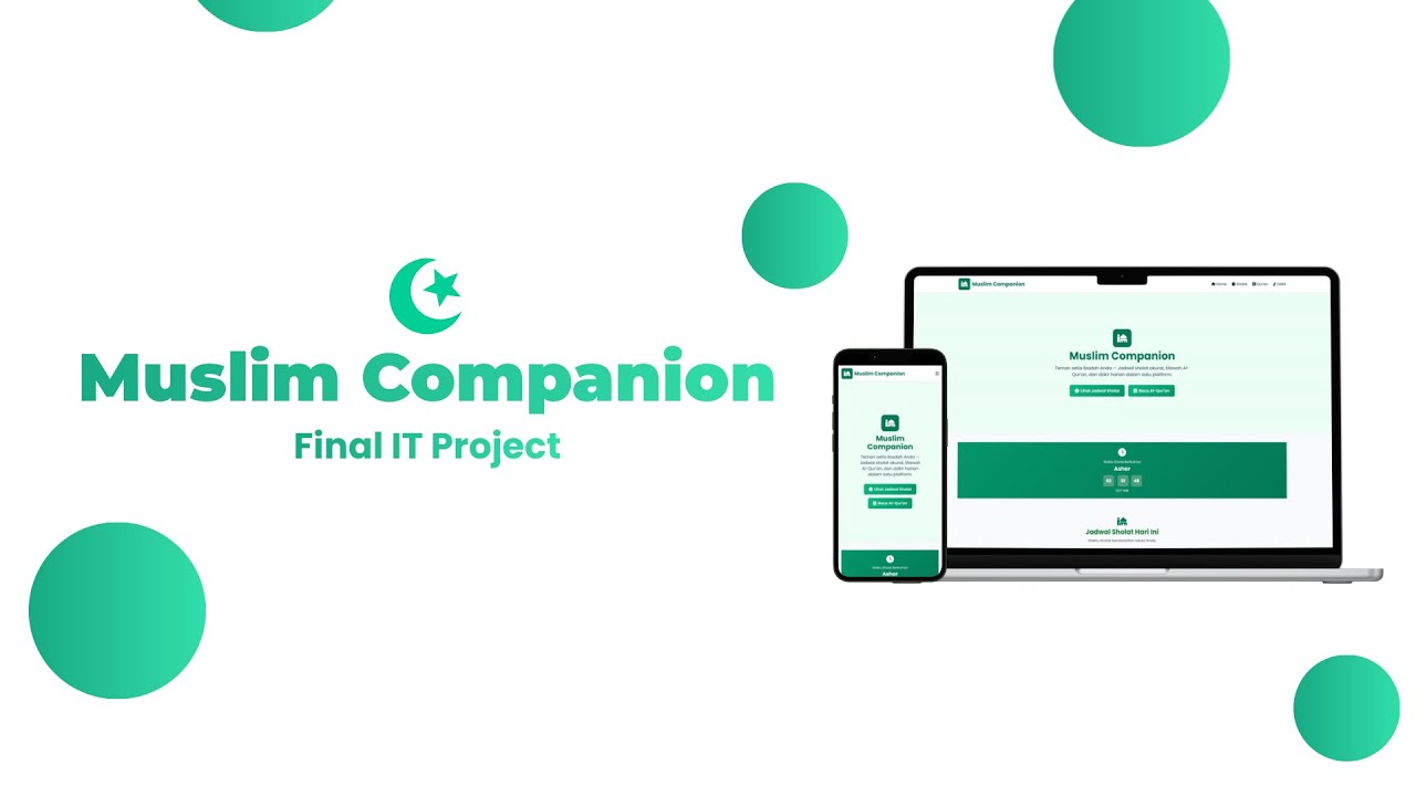 IT project - Final Project - Muslim Companion -- Sholat schedule ,Qur'an and Dzikir Reader