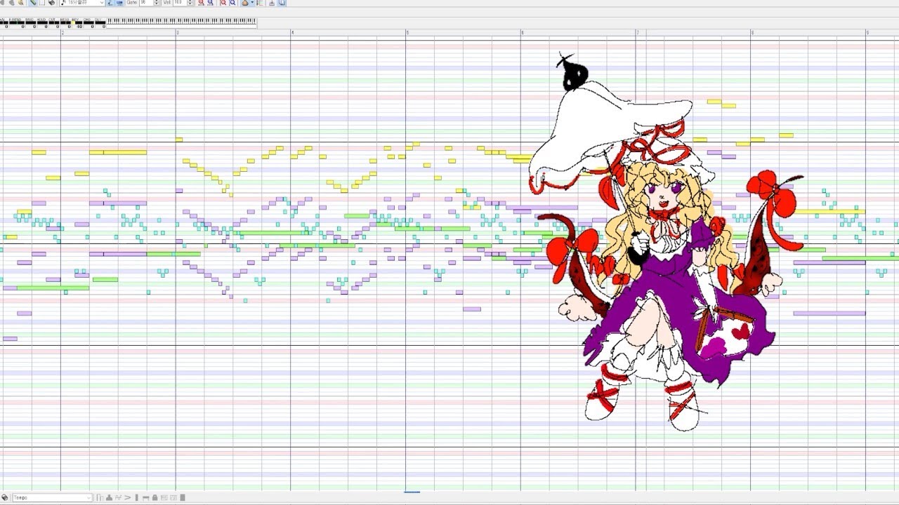 中二の俺がネクロファンタジアを耳コピアレンジしてみた