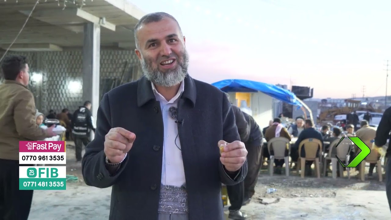 🔴خێرخوازێك لە چەمچەماڵ بە درێژای مانگی رەمەزان هەموو رۆژێك خوانی بەربانگ بۆ 1250 كەس دابین دەكات....