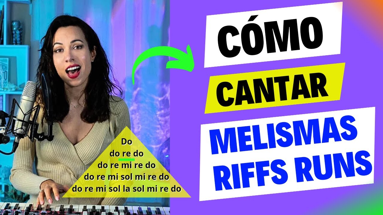 🔥Clases de canto desde cero.  Como CANTAR MELISMAS/RIFFS, RUNS, CORRIDOS, GIROS. Natalia Bliss