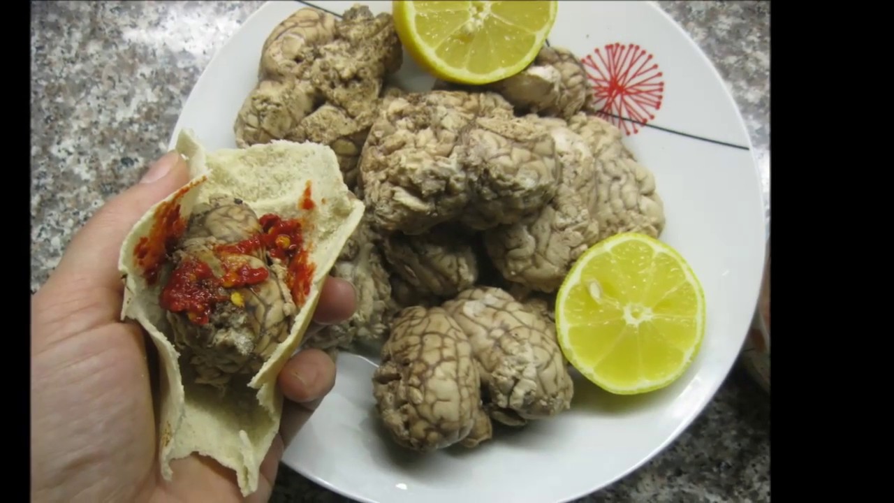 طريقة طبخ مخ الخروف