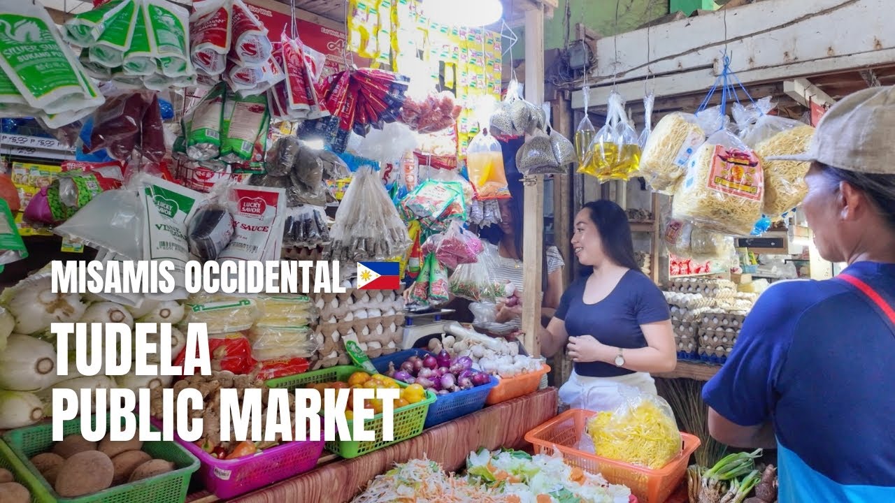 🇵🇭 [4K] Tudela Public Market + Lee Bakery | Walking Tour | Centro Napu, Tudela, Mis. Occ. | Mindanao