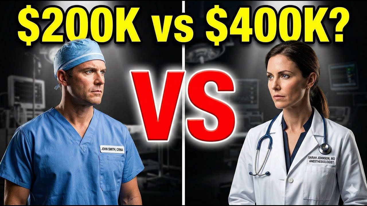 CRNA vs. Anesthesiologist: The REAL Differences in 2026 (Salary, Education, Lifestyle)