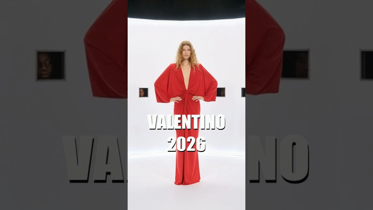 ❤️ VALENTINO Spring Summer 2026 Haute Couture на Неделе высокой моды #мода2026 #fashion #couture