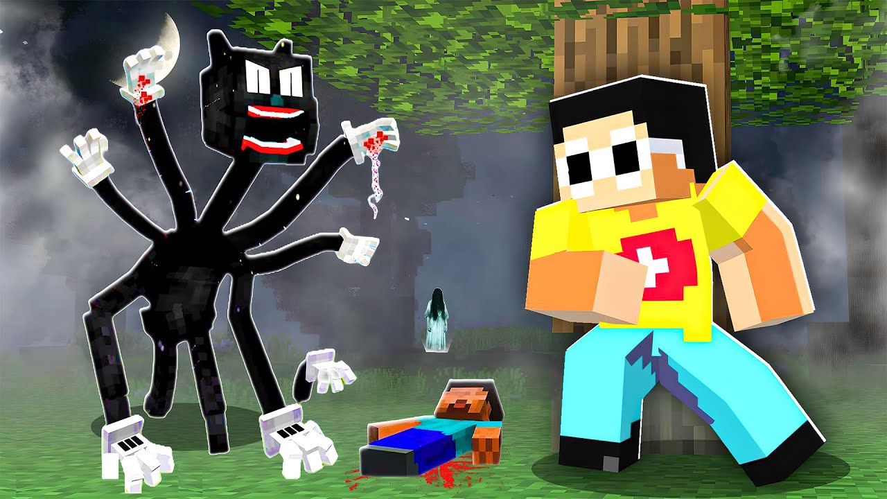 We Found Minecraft's Most Terrifying Entity || Minecraft's Cartoon Cat #13