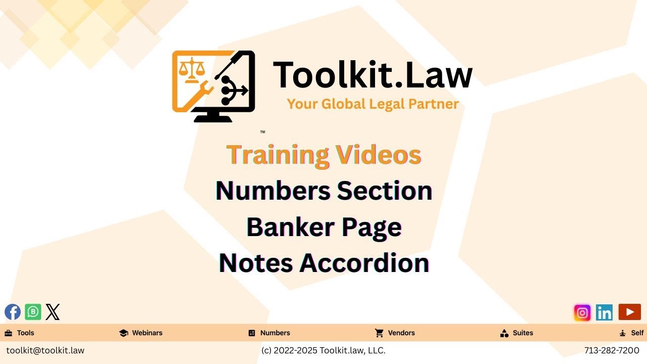 Toolkit.law Notes Accordion | Secure & Organized Health Case Notes for Lawyers
