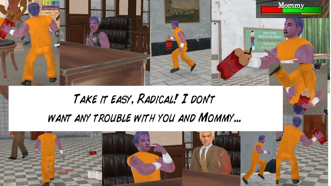 Hard Time 3 Quiz Radical cries out for Mommy