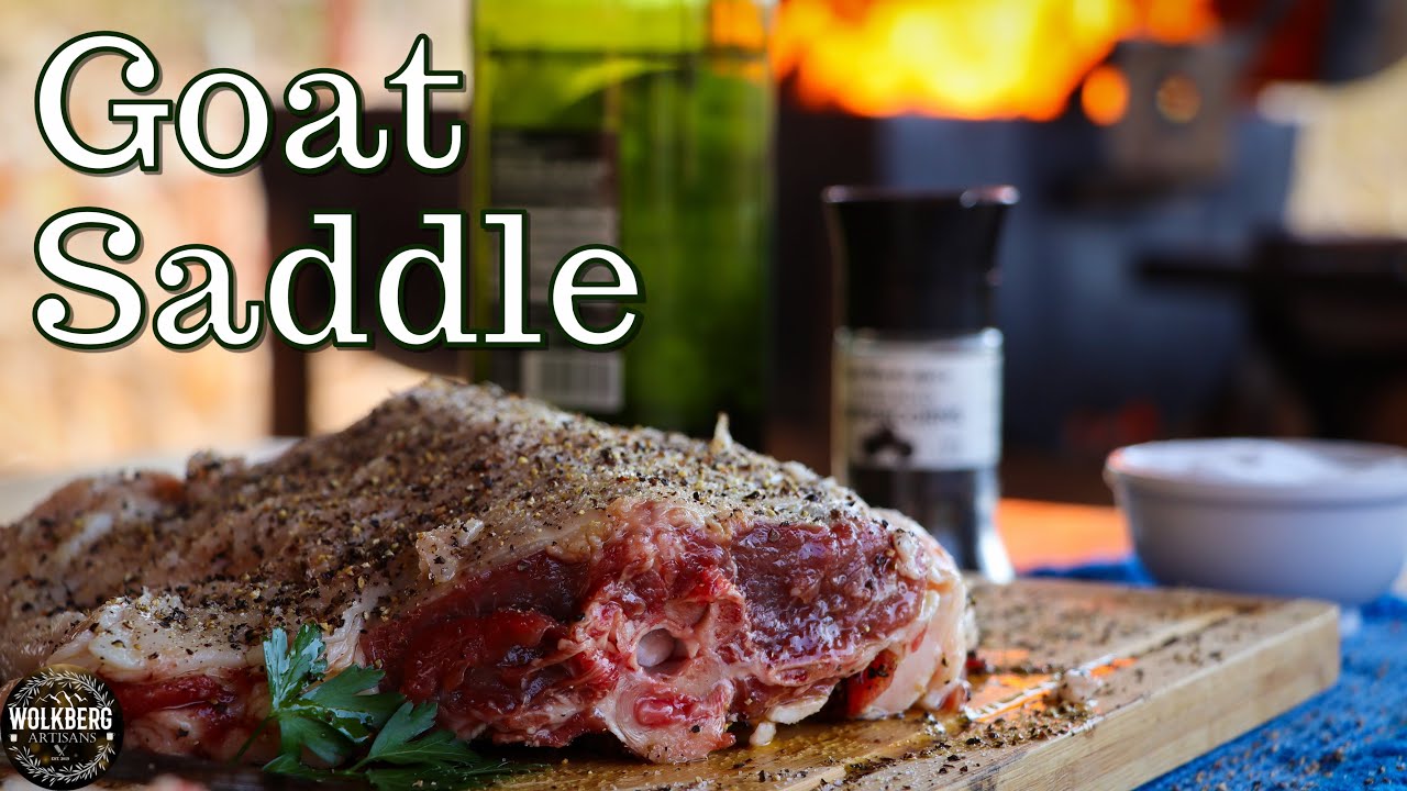 How to cook a Saddle of Goat | Free-Range Goat Recipes | Homestead butchering | BBQ Goat | Braai