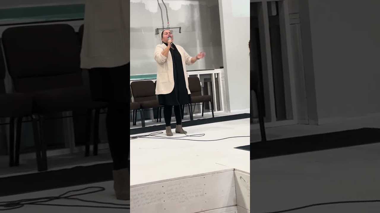 Sister Elizabeth lead singing 