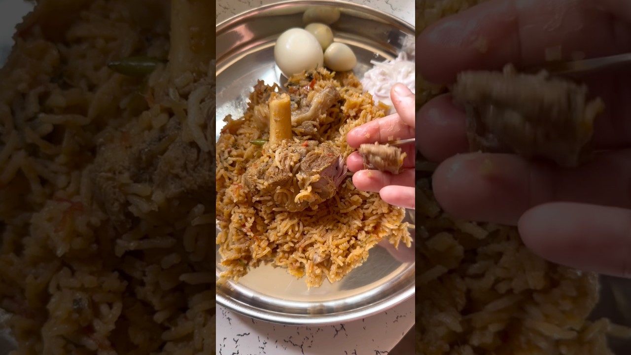 🤩Mutton Nalli Biriyani Recipe | Frequently requested Biriyani @sheerusdining