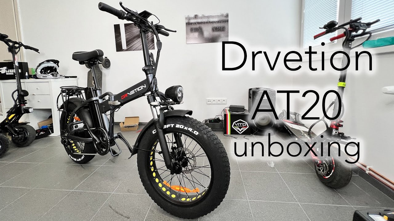 Drvetion AT20 - rozbalovačka vymakaného fatbiku 🚲📦