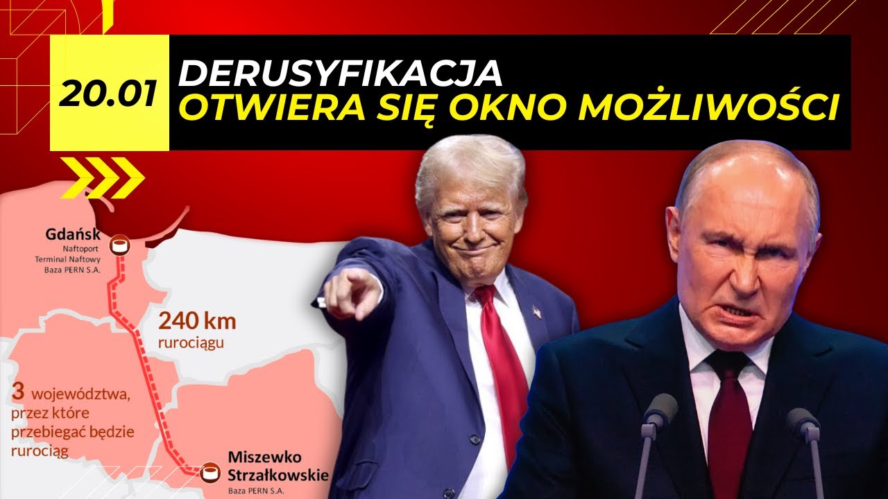 CIOS POLSKI w Niemczech. DERUSYFIKACJA Schwedt i Rurociąg Pomorski - 20.01
