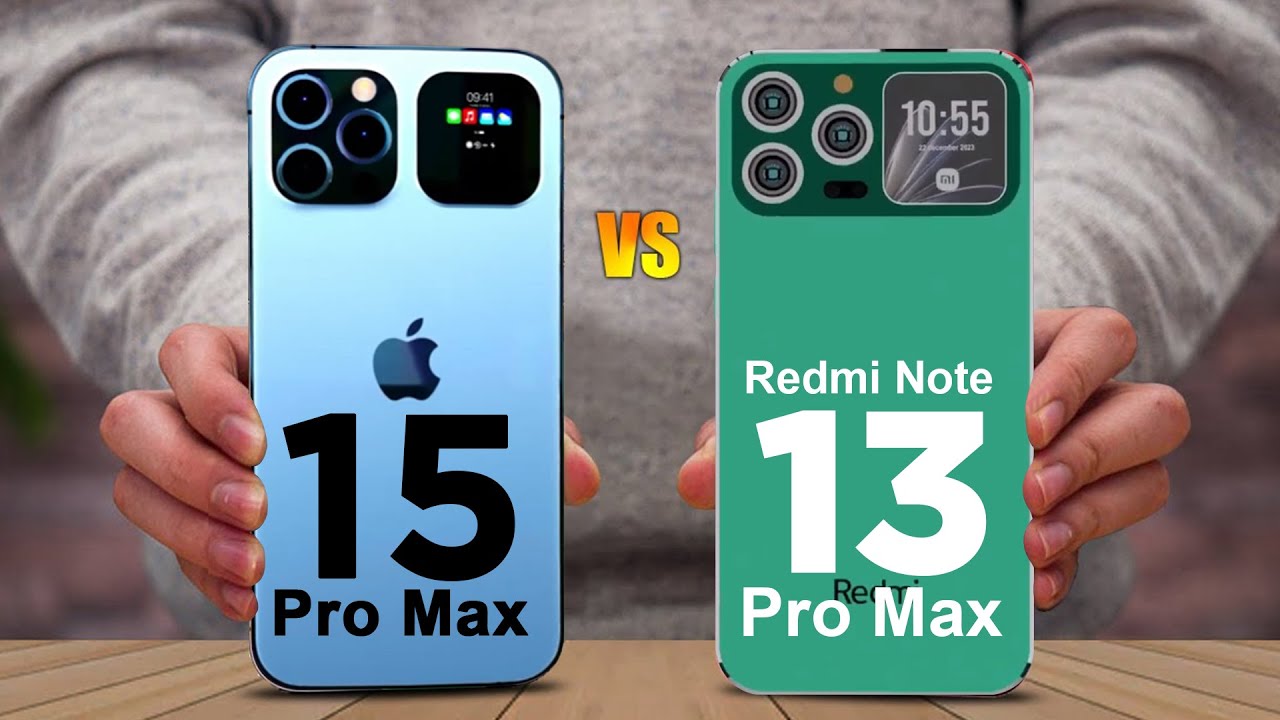 Redmi Note 13 Pro Max vs iPhone 15 Pro Max