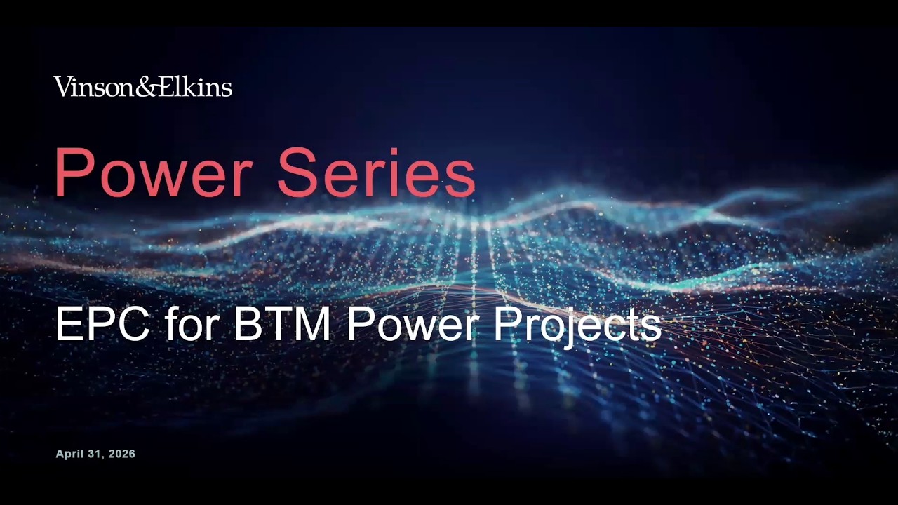 EPC Contracting for Behind-the-Meter Power Systems