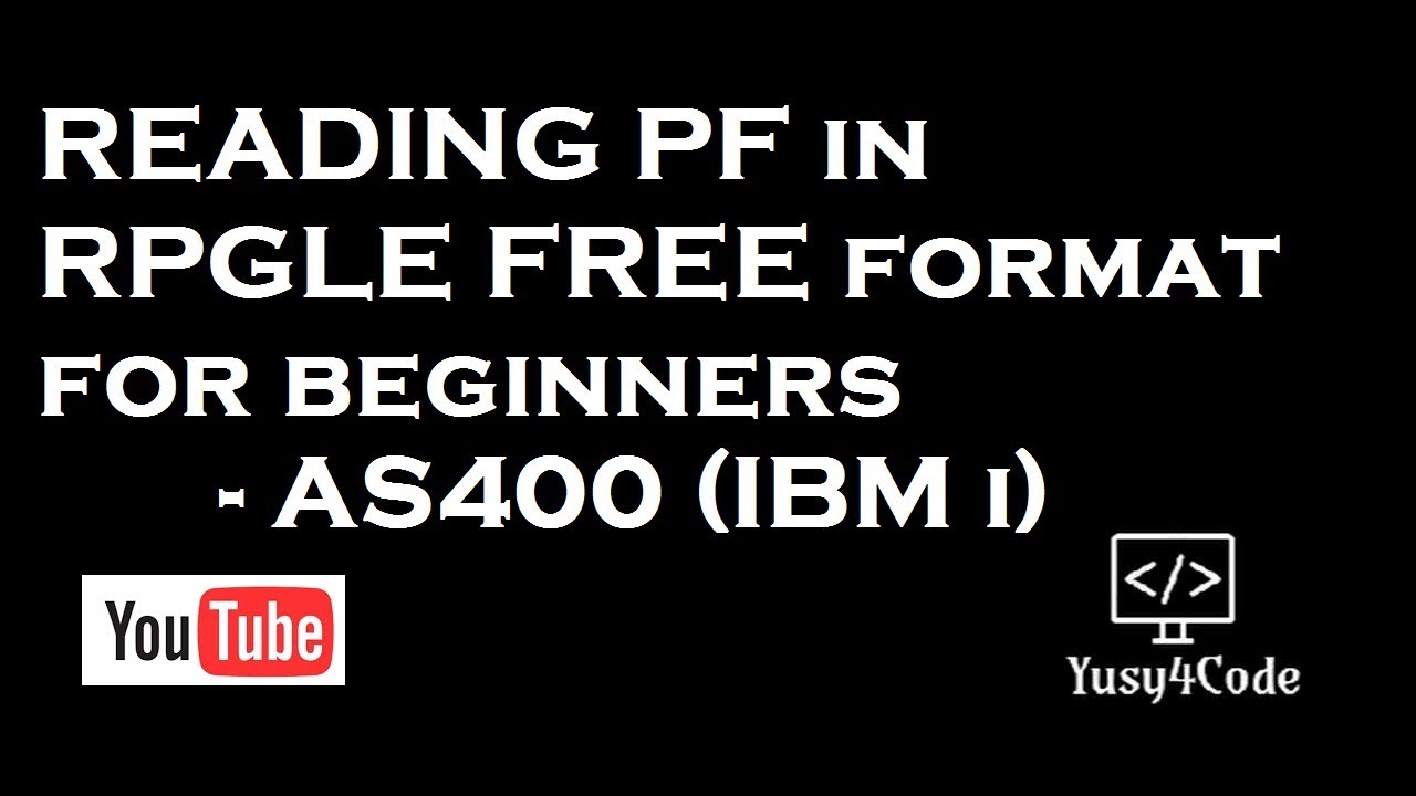 Reading PF using RPGLE free format