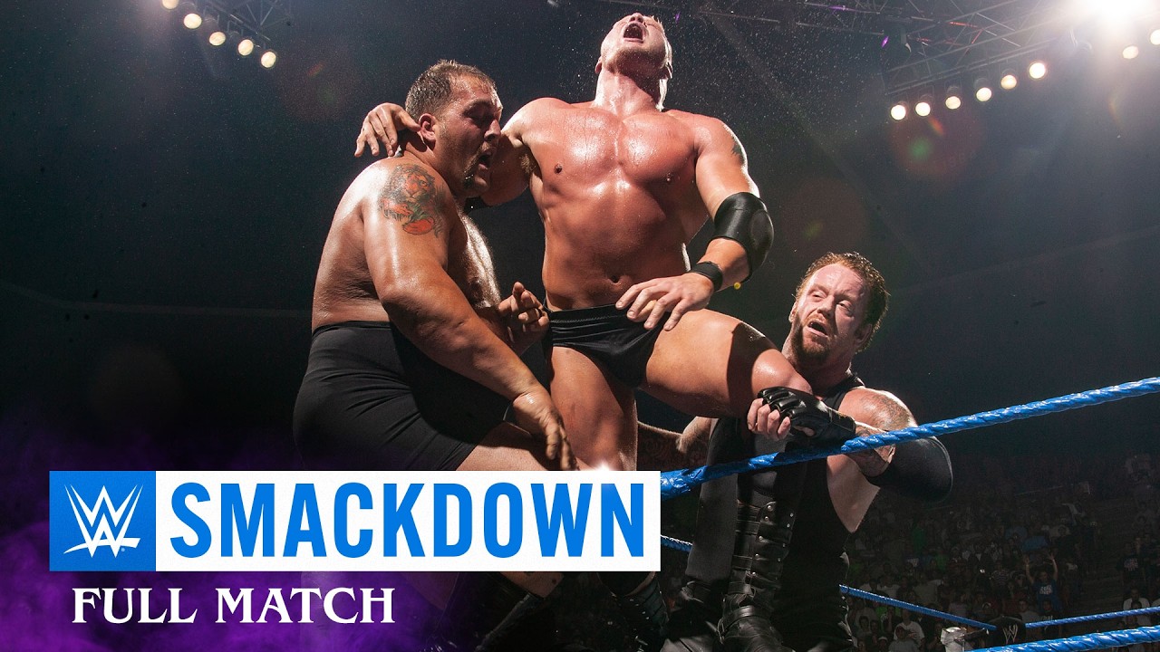 FULL MATCH: The Undertaker vs. Brock Lesnar vs. Big Show: SmackDown, Aug. 28, 2003