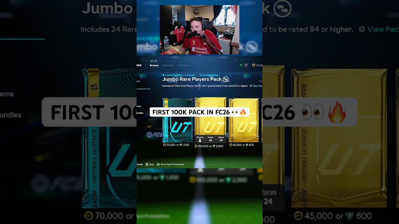 DOUBLE WALKOUT IN 100K PACK ON FC26! 👀🔥&hellip; #fc26 #eafc #ultimateteam #eafc26
