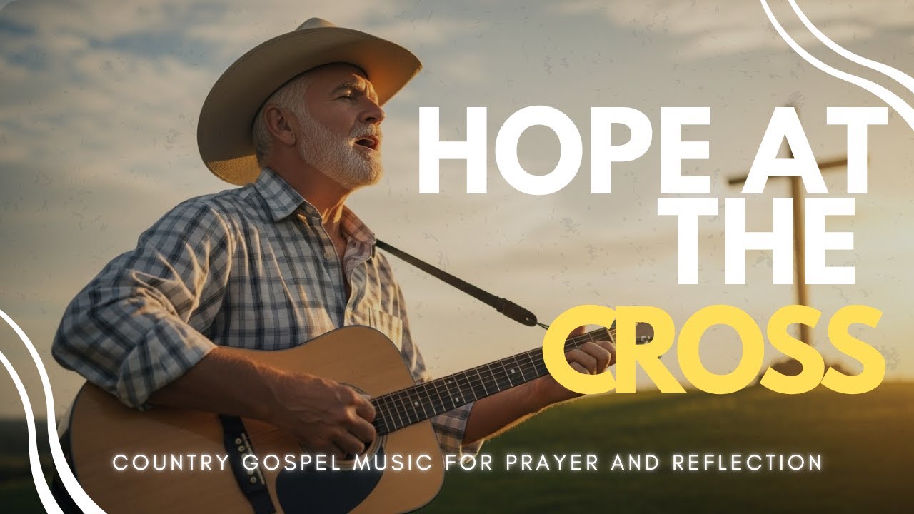 CROSS | Peaceful Country Gospel Playlist / Worship / Relax / Study / Faith & Grace Songs 1