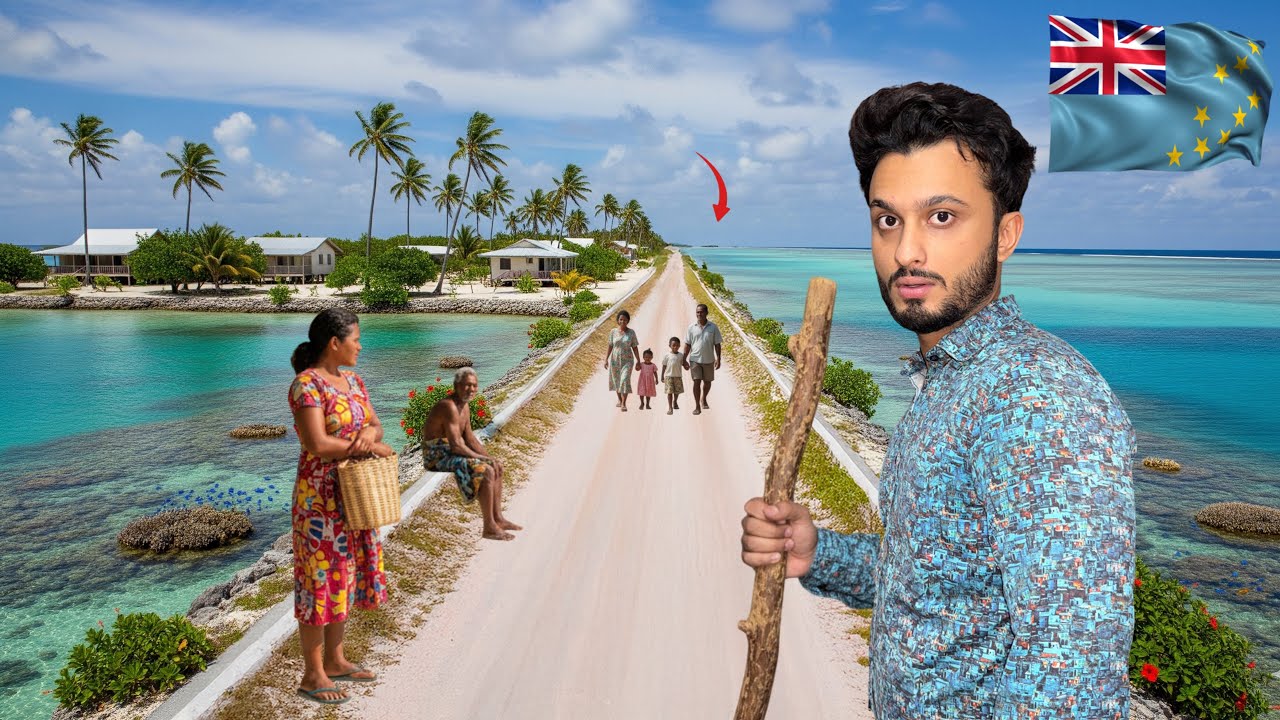 I Walked the Whole Country of TUVALU on Foot 🇹🇻