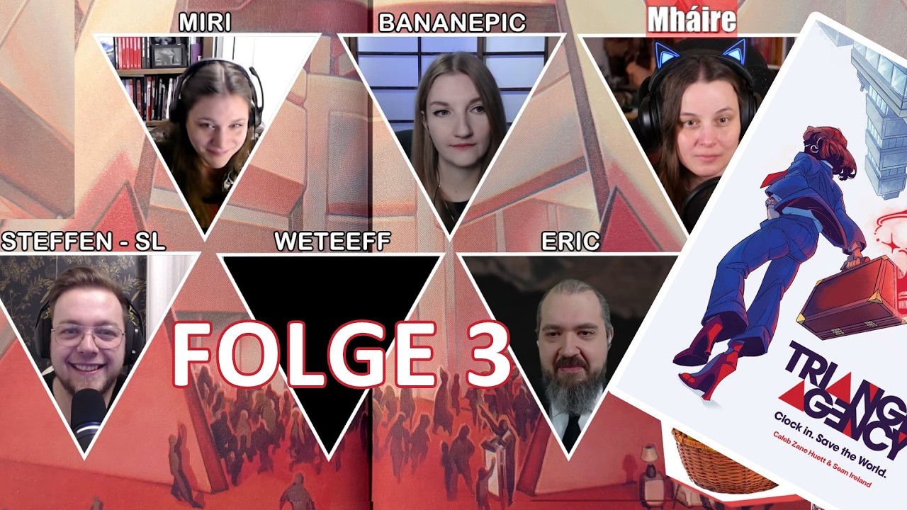 Triangle Agency: Folge 3 mit SL Steffen Grziwa - jetzt auch mit Mháire