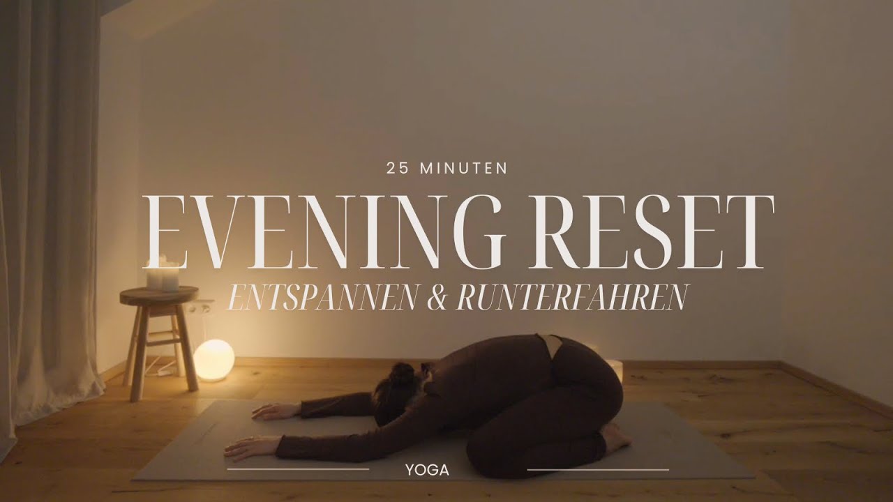 Evening Reset Routine | 25 MIN Somatic Yoga zum Runterfahren & Nervensystem beruhigen