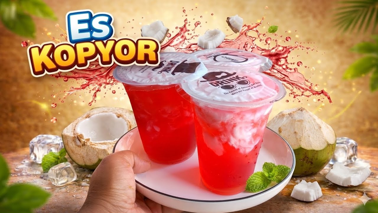 Es Kopyor Segar & Manis! Cara Mudah Bikin di Rumah