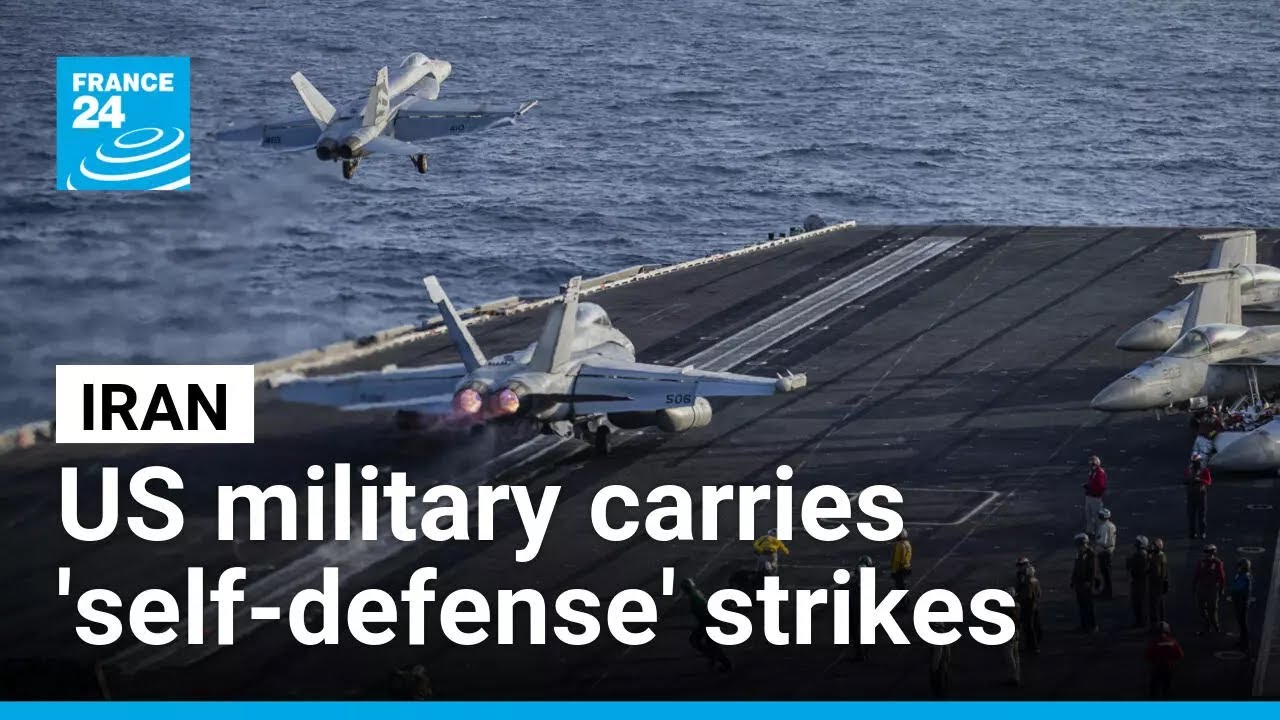 US military sais it carried 'self-defense' strikes in first since ceasefire &bull; FRANCE 24 English