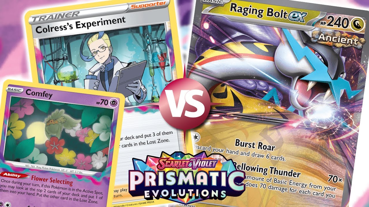 Lost Box VS Raging Bolt ex - Prismatic Evolutions | Live Stream Vlog