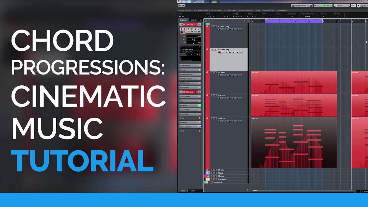Chord Progressions - Cinematic Music Tutorial