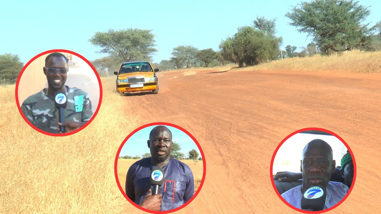 🔴Reportage sur la difficulté de la route entre Ndoyéne et Touba Mérina