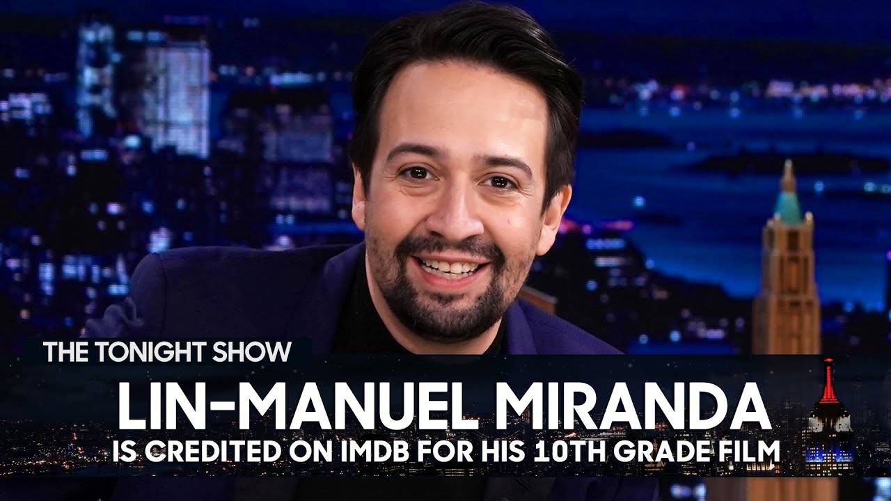Lin-Manuel Miranda Is Credited for His 10th-Grade Sleepover Movie on IMDB | The Tonight Show