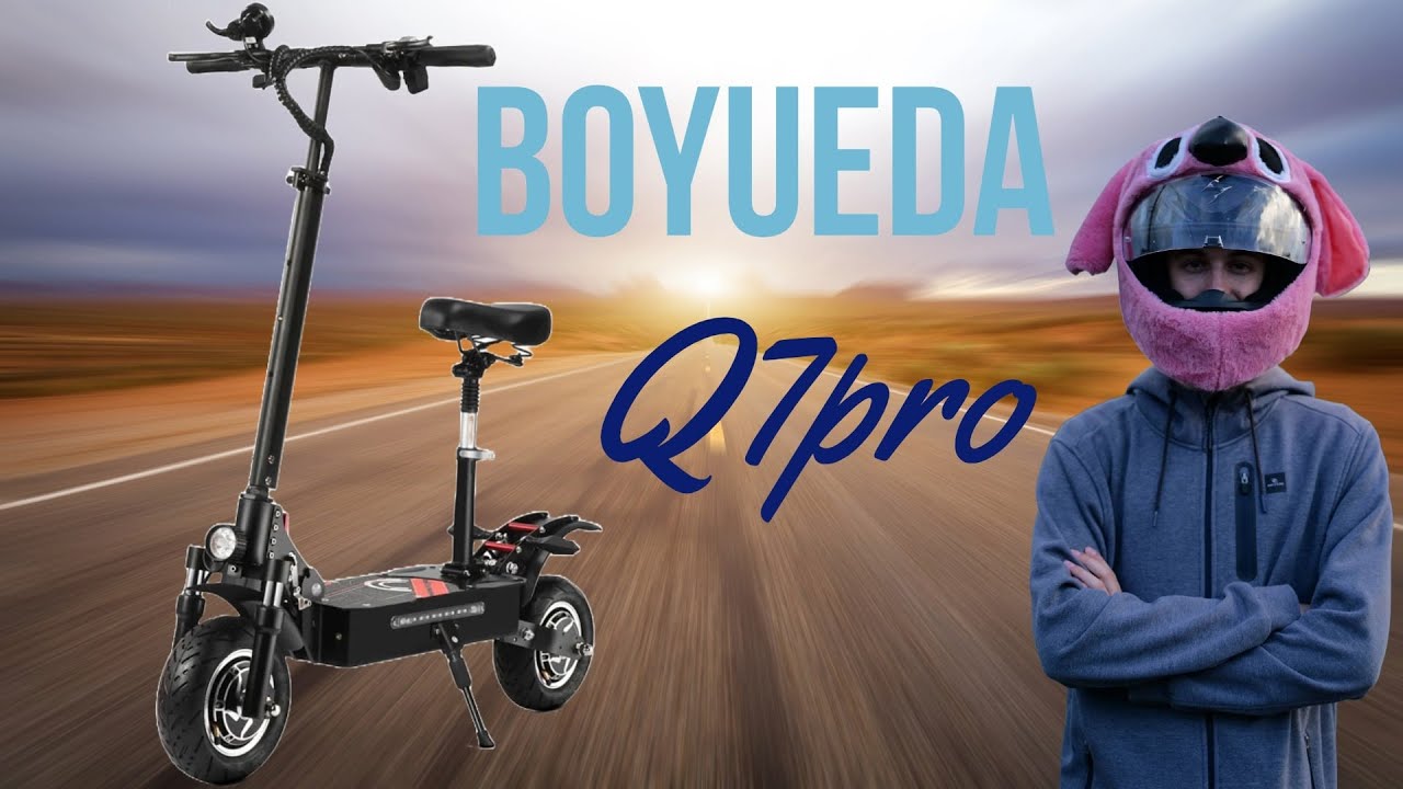 Une trottinette en 3200w pour 700€ ! (Boyueda Q7 pro)