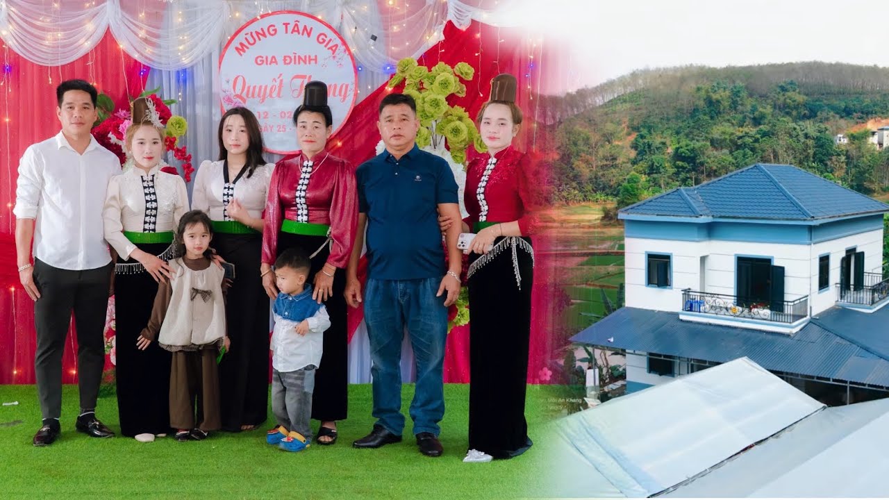 BUỔI TIỆC MỪNG TÂN GIA QUYẾT THONG “ BẢN CA XÃ QUỲNH NHAI “ TỈNH SƠN LA 