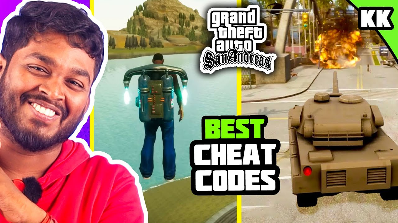 GTA San Andreas Cheats in Tamil | Best GTA San Andreas Cheat Codes #mrkk #gta6 #gtasanandreas #a2d