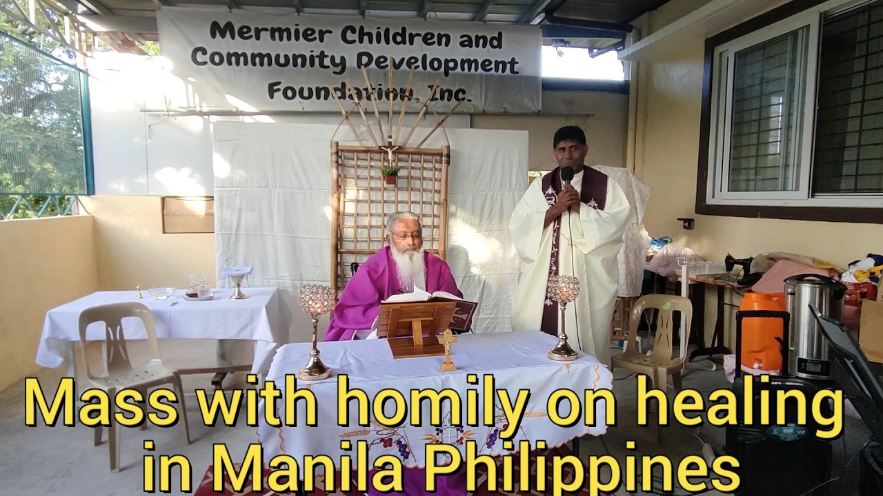 Mass with homily on healing in Manila Philippines 02/03/26 with Fr. James Manjackal MSFS