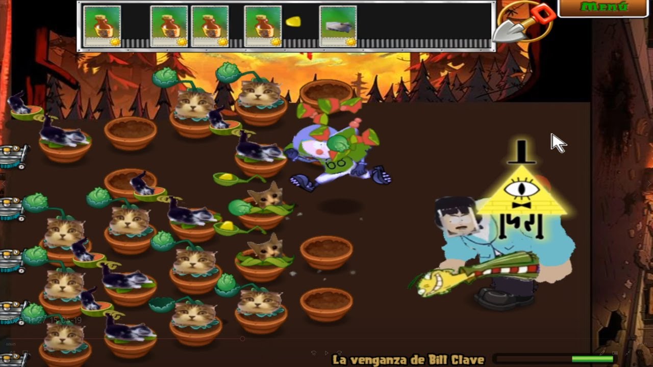 Plants VS Zombies Mod Cats Vs Cartoons V3 #1 - Dr.Zomboss's Revenger