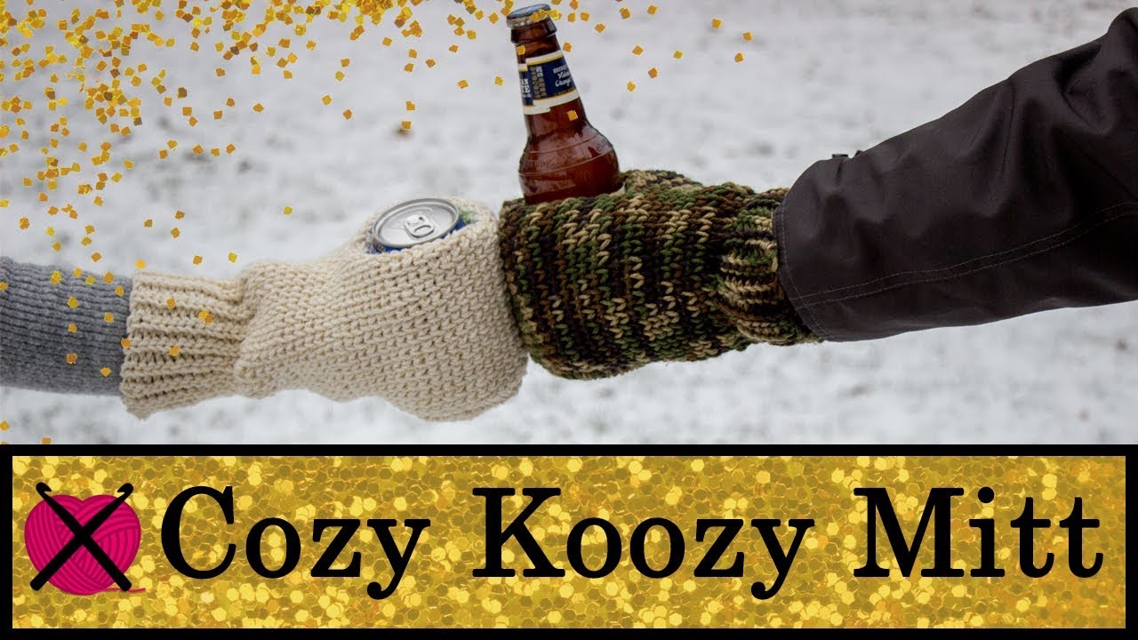 Уютная варежка Koozy | БЕСПЛАТНЫЙ урок по вязанию крючком