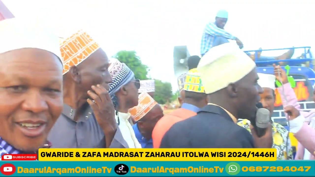 GWARIDE NA ZAFA MAULID MADRASAT ZAHARAU ITOLWA WISI KWA SKH ABDUL LATWIF IBN SHK MURSAL 2024/1446H